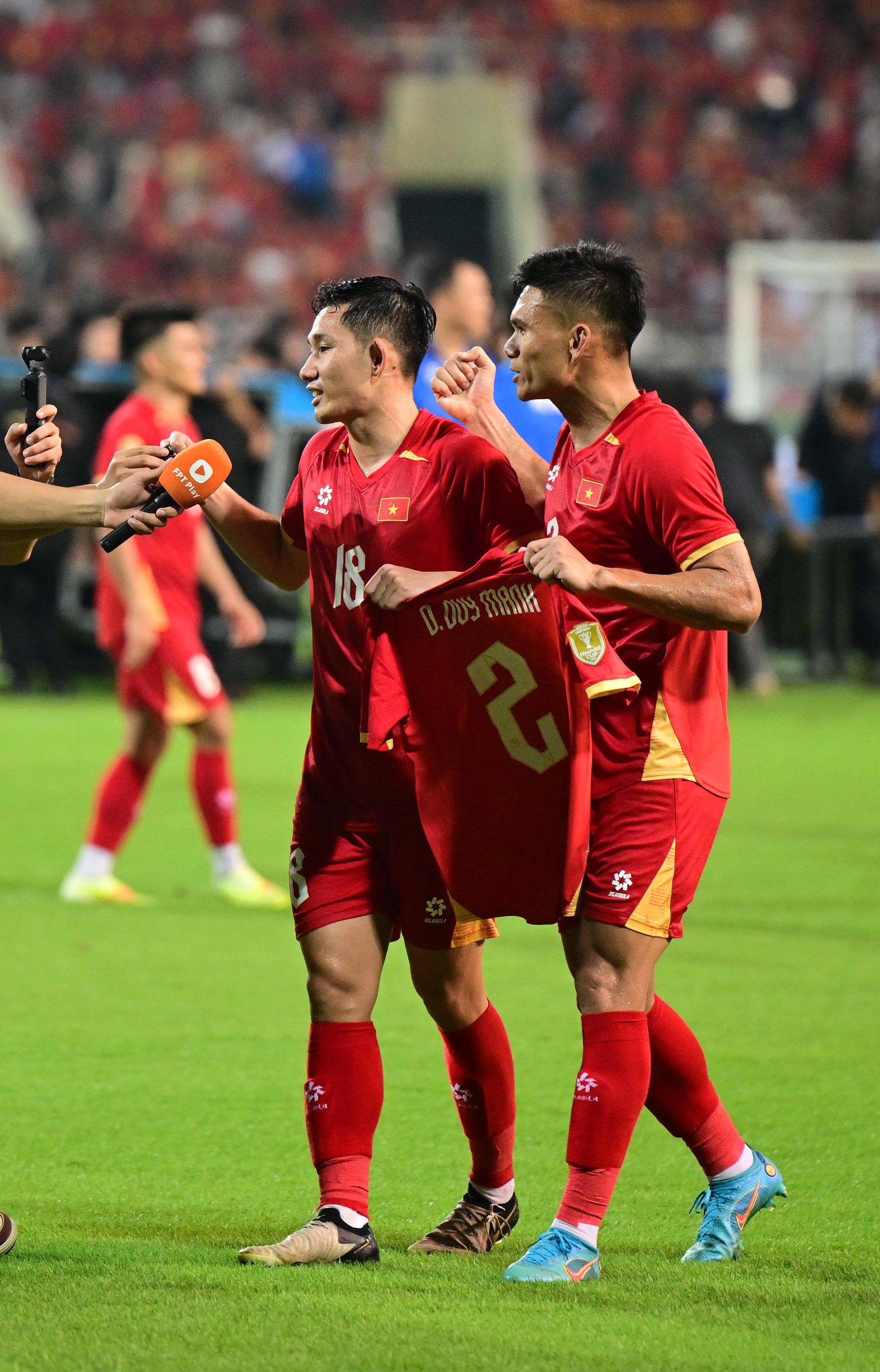 ĐT Việt Nam v&ocirc; địch ASEAN Cup 2026: HLV Kim Sang - sik v&agrave; niềm vui Duy Mạnh - Ảnh 3.