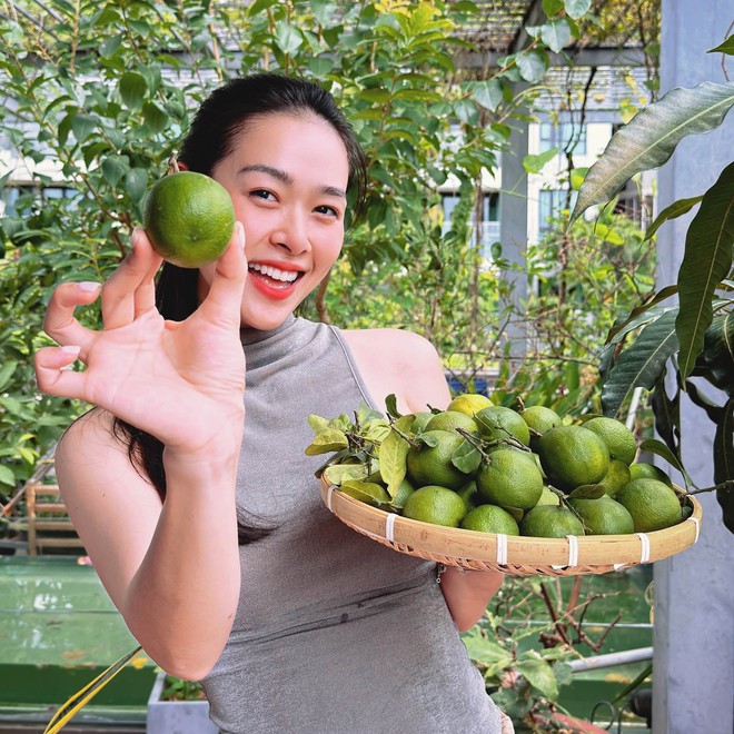 Khu vườn ở TP.HCM của Diệp Bảo Ngọc - Ảnh 9.