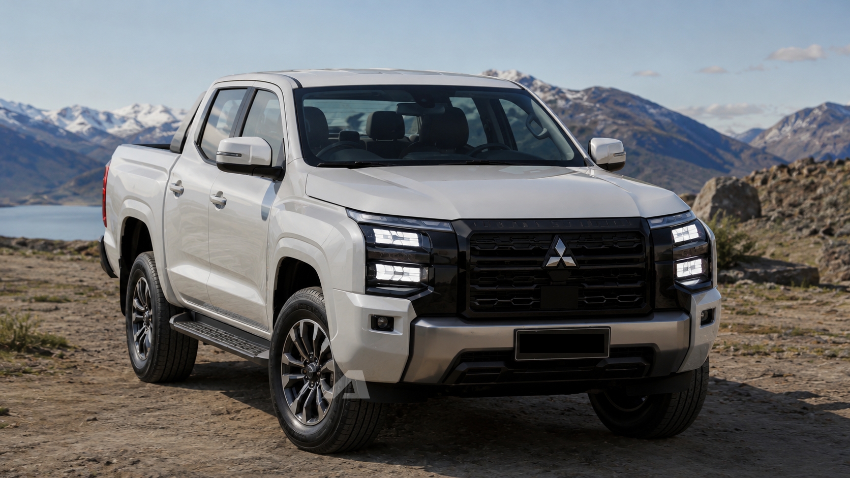 Mitsubishi Triton bản Mỹ sắp ra mắt: Xe b&aacute;n tải mới c&ugrave;ng Nissan v&agrave; t&ugrave;y chọn hybrid - Ảnh 3.