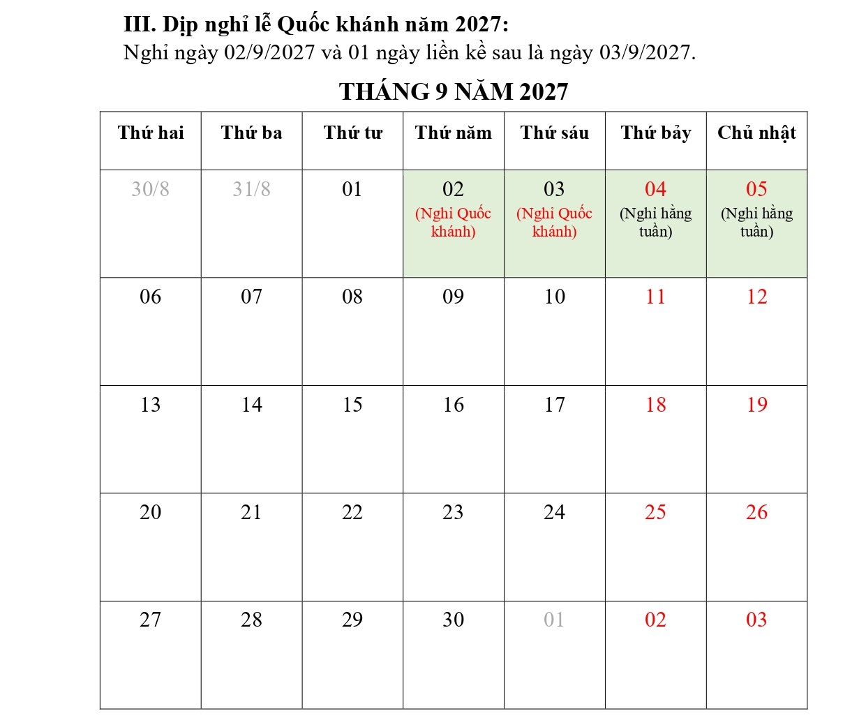 Đề xuất nghỉ Tết Nguyên đán 2027 cho công chức viên chức và người lao động - Ảnh 5. Đề xuất nghỉ Tết Nguyên đán 2027 cho công chức viên chức và người lao động - Ảnh 5.