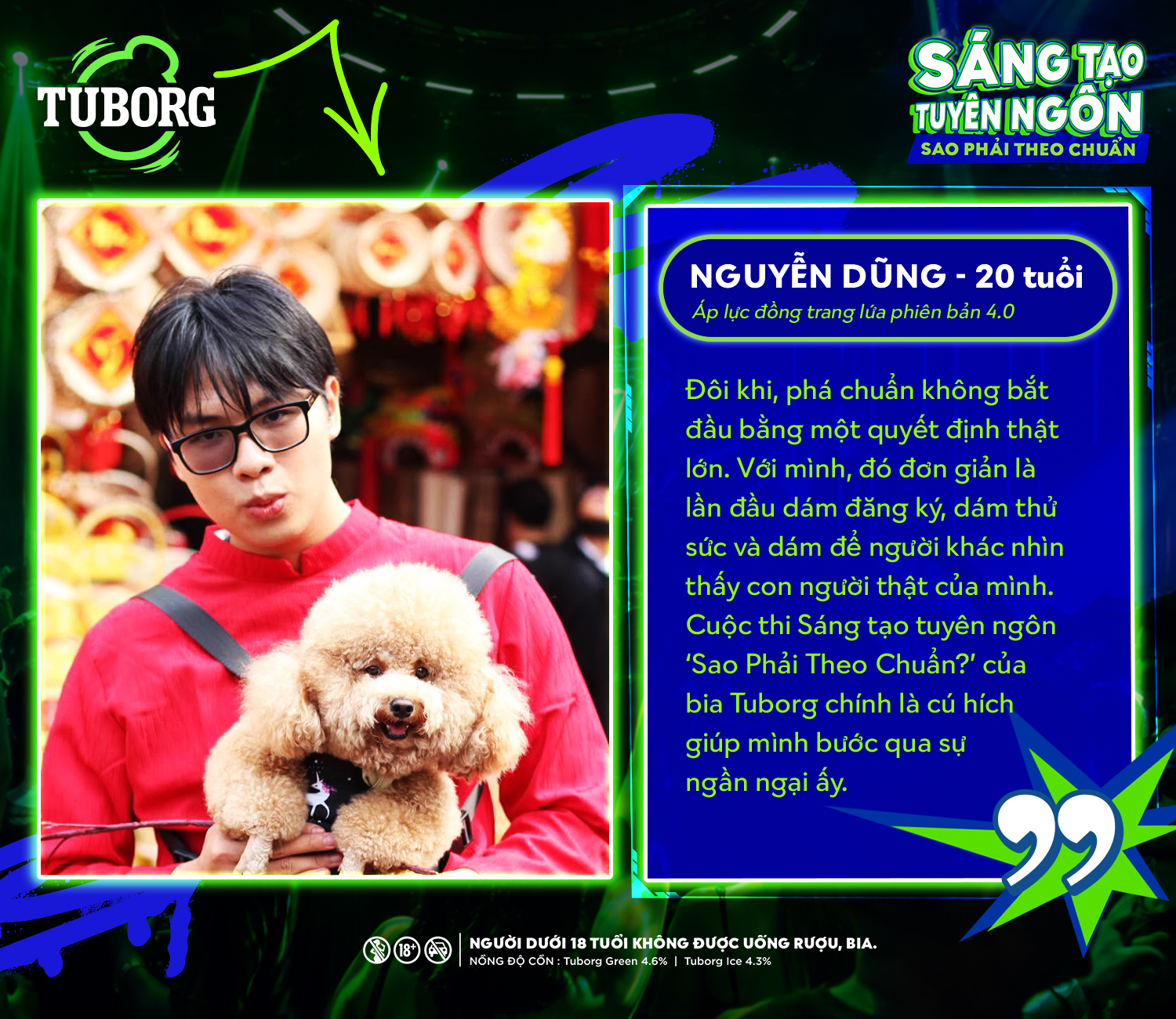 Soi d&agrave;n Gen Z sống chất vừa giật tung &aacute;p lực trong MV đồng s&aacute;ng tạo độc đ&aacute;o của bia Tuborg v&agrave; 24K Right - Ảnh 3.