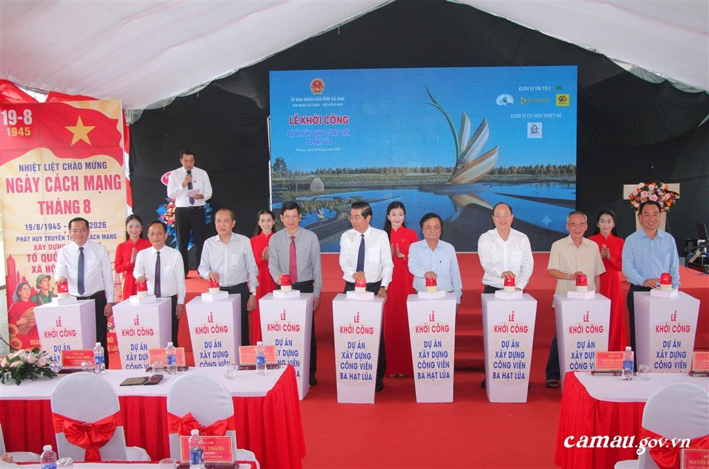 Một tỉnh ở Việt Nam khởi c&ocirc;ng c&ocirc;ng tr&igrave;nh mang t&iacute;nh biểu tượng hơn 21 tỷ đồng, rộng gần 1,5 ha - Ảnh 1.