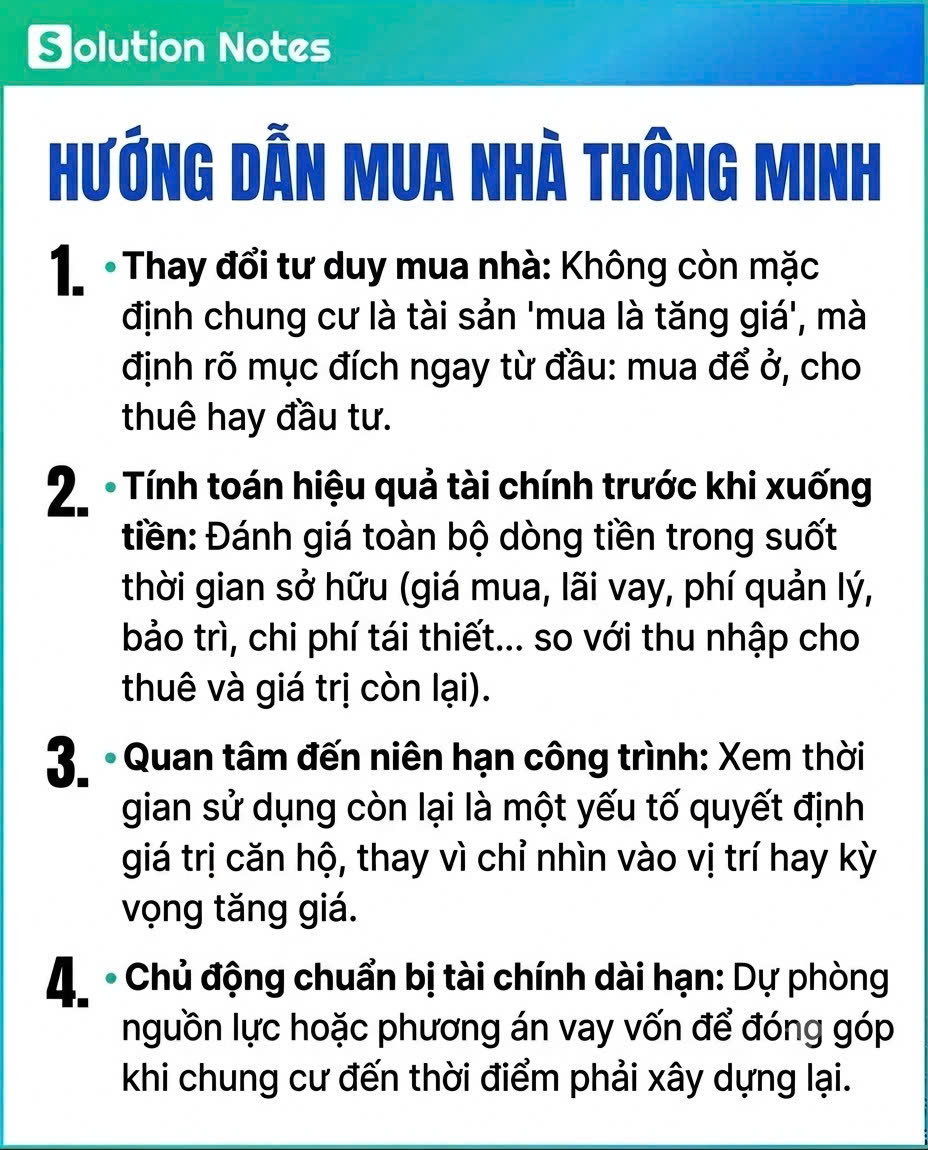“Từ nay, chung cư không còn là tích sản, mà là tiêu sản” - Ảnh 1.
