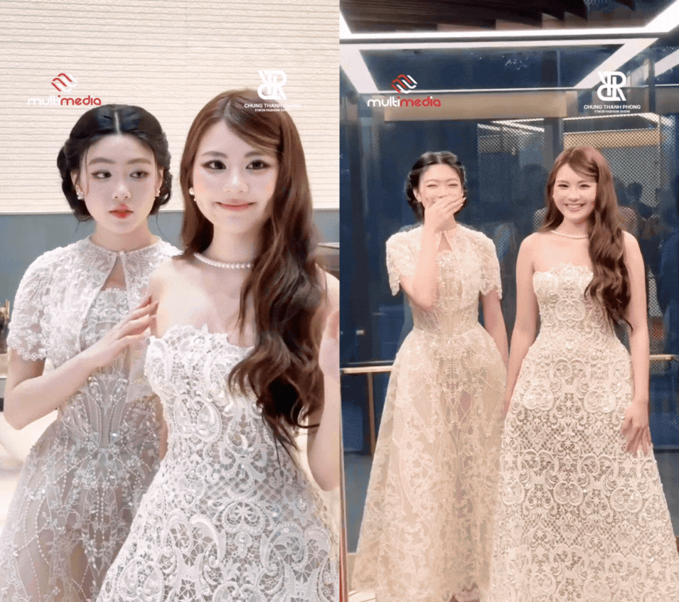 Lọ Lem, Hạt Dẻ diện váy cưới dắt nhau đi event: Khung cảnh này gọi "xé truyện bước ra" e còn không xứng- Ảnh 2.