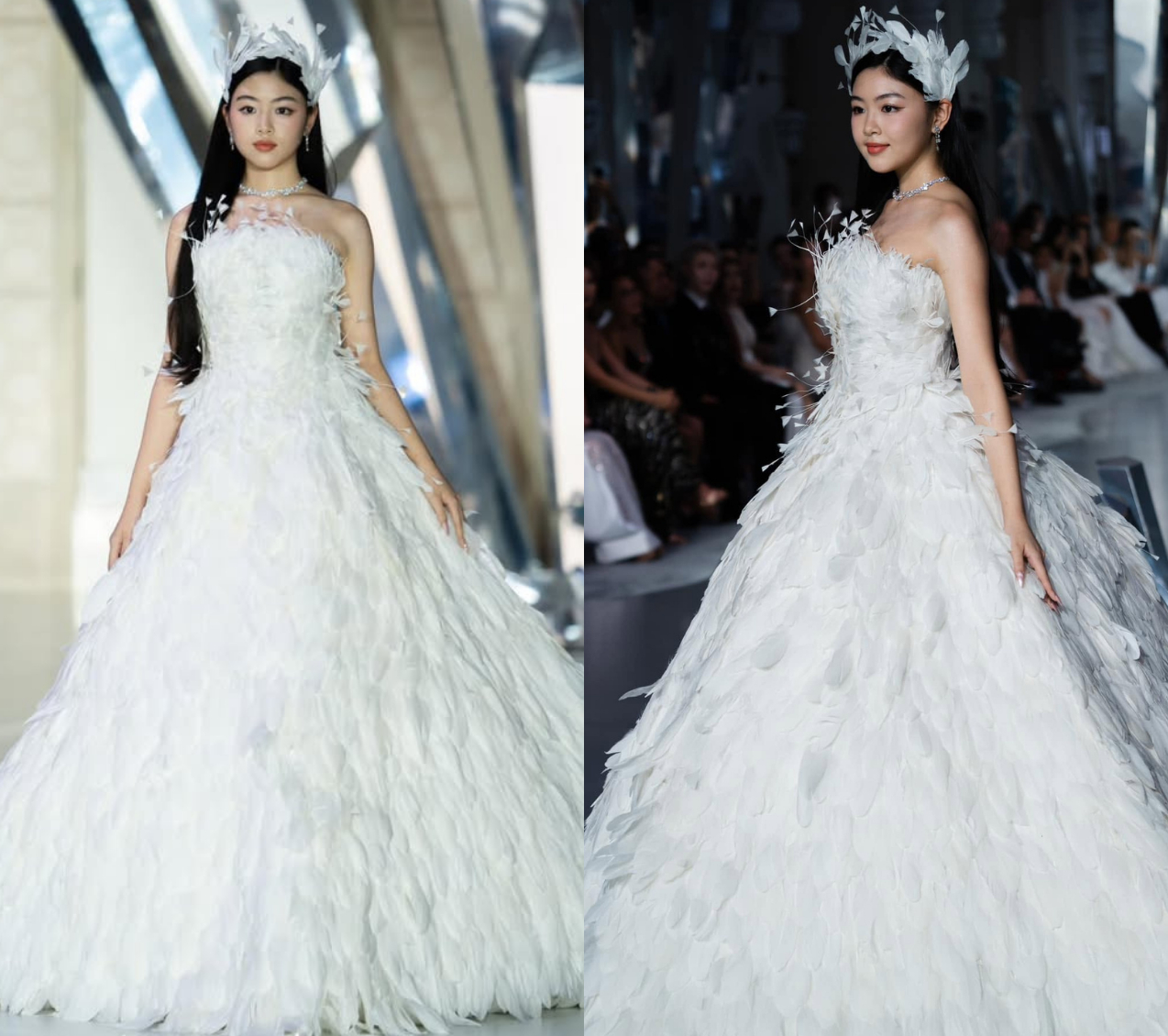 Lọ Lem, Hạt Dẻ diện v&aacute;y cưới dắt nhau đi event: Khung cảnh n&agrave;y gọi "x&eacute; truyện bước ra" e c&ograve;n kh&ocirc;ng xứng- Ảnh 4.