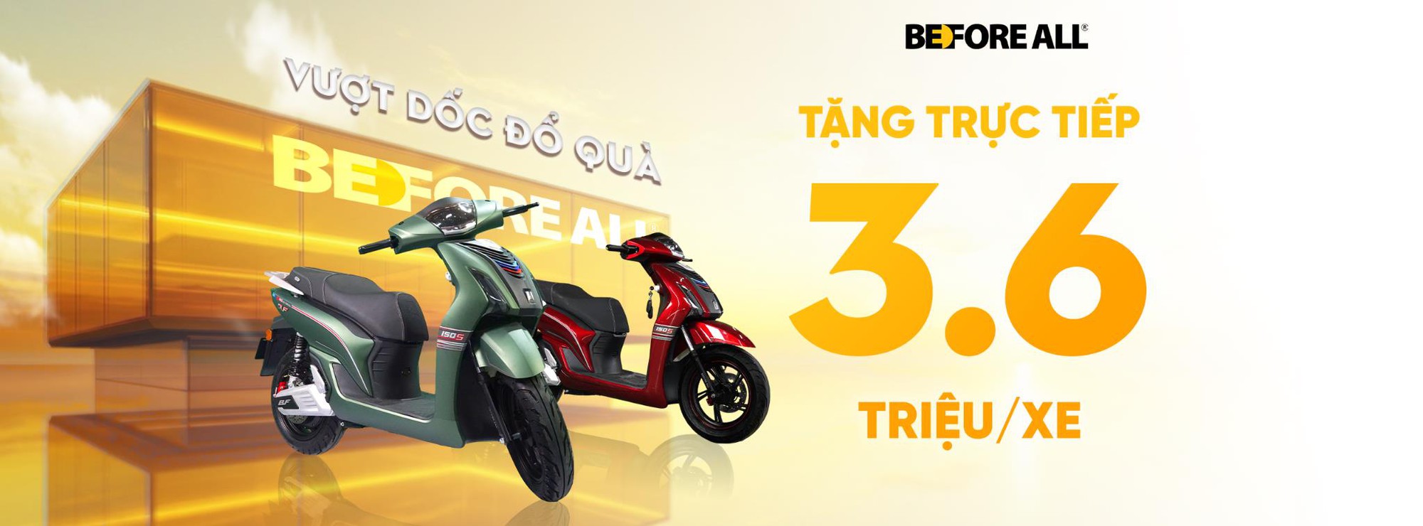 Đặc quyền nhận ngay 3,6 triệu đồng cho bộ đôi BF150S và BF150i cùng BEFORE ALL - Ảnh 1. Đặc quyền nhận ngay 3,6 triệu đồng cho bộ đôi BF150S và BF150i cùng BEFORE ALL - Ảnh 1.