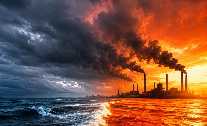 Đốt nhi&ecirc;n liệu h&oacute;a thạch khiến El Nino mạnh hơn - Ảnh 1.