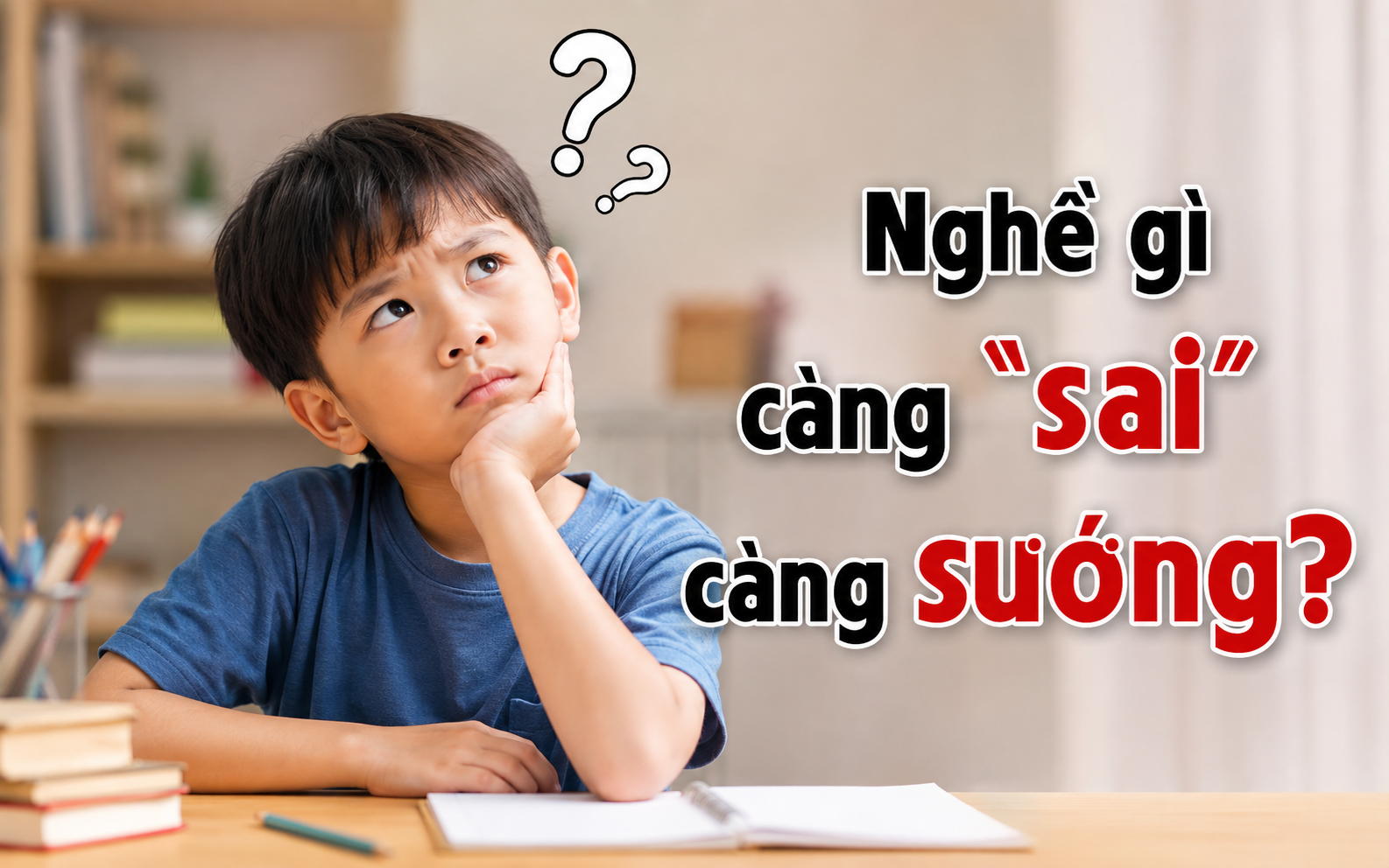 Trả lời được chứng tỏ IQ cực cao: Nghề g&igrave; c&agrave;ng "sai" c&agrave;ng sướng? - Ảnh 1.