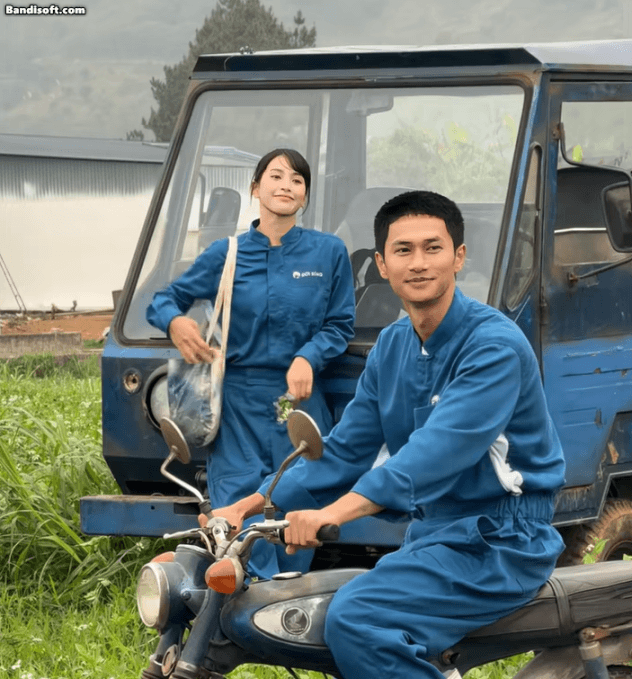 Tiểu Vy xinh đẹp như Hoa hậu trong vai c&ocirc;ng nh&acirc;n g&acirc;y sốt tại B&ograve; Sữa Bay - Ảnh 1.