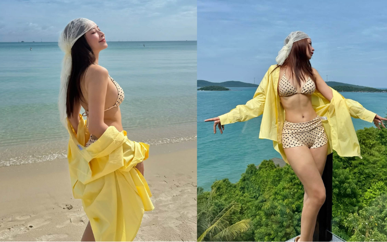 Chi Pu khoe d&aacute;ng n&oacute;ng bỏng trong bộ bikini g&acirc;y sốt mạng x&atilde; hội 2026 - Ảnh 1.