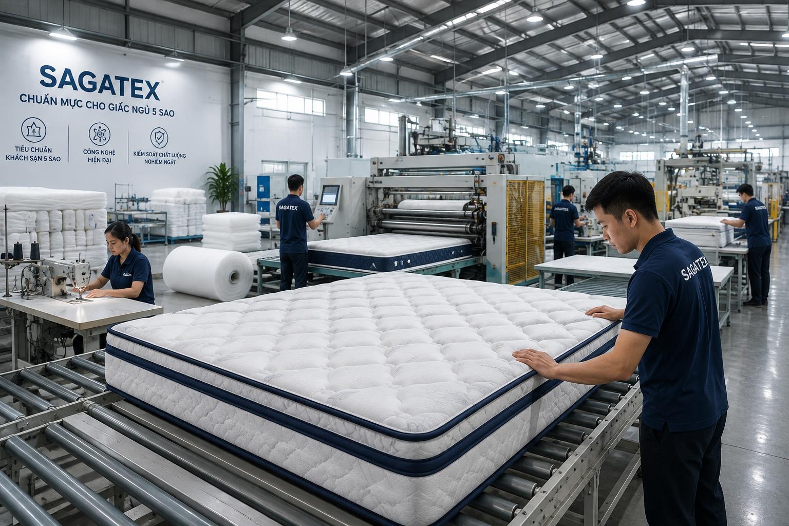 Khách sạn 5 sao lựa chọn nệm như thế nào? Góc nhìn từ tiêu chuẩn vận hành và trải nghiệm giấc ngủ - Ảnh 3. Khách sạn 5 sao lựa chọn nệm như thế nào? Góc nhìn từ tiêu chuẩn vận hành và trải nghiệm giấc ngủ - Ảnh 3.