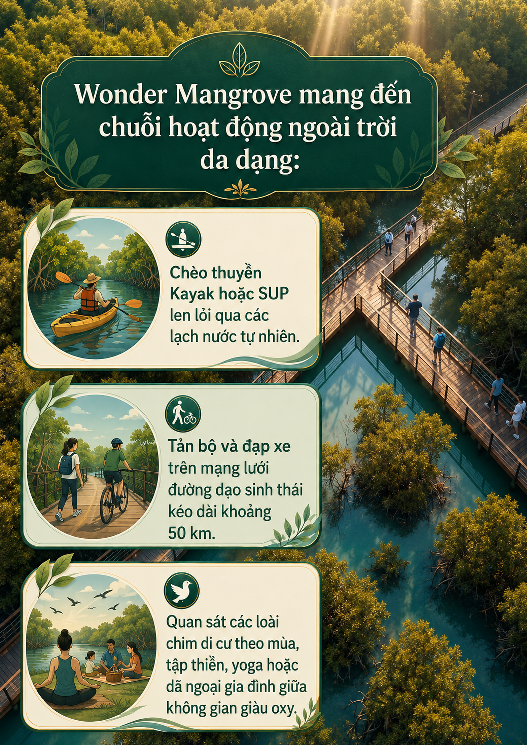 Việt Nam sẽ có công viên câu cá rừng ngập mặn hiếm có trên thế giới, rộng gấp 45 lần sân Mỹ Đình - Ảnh 2.