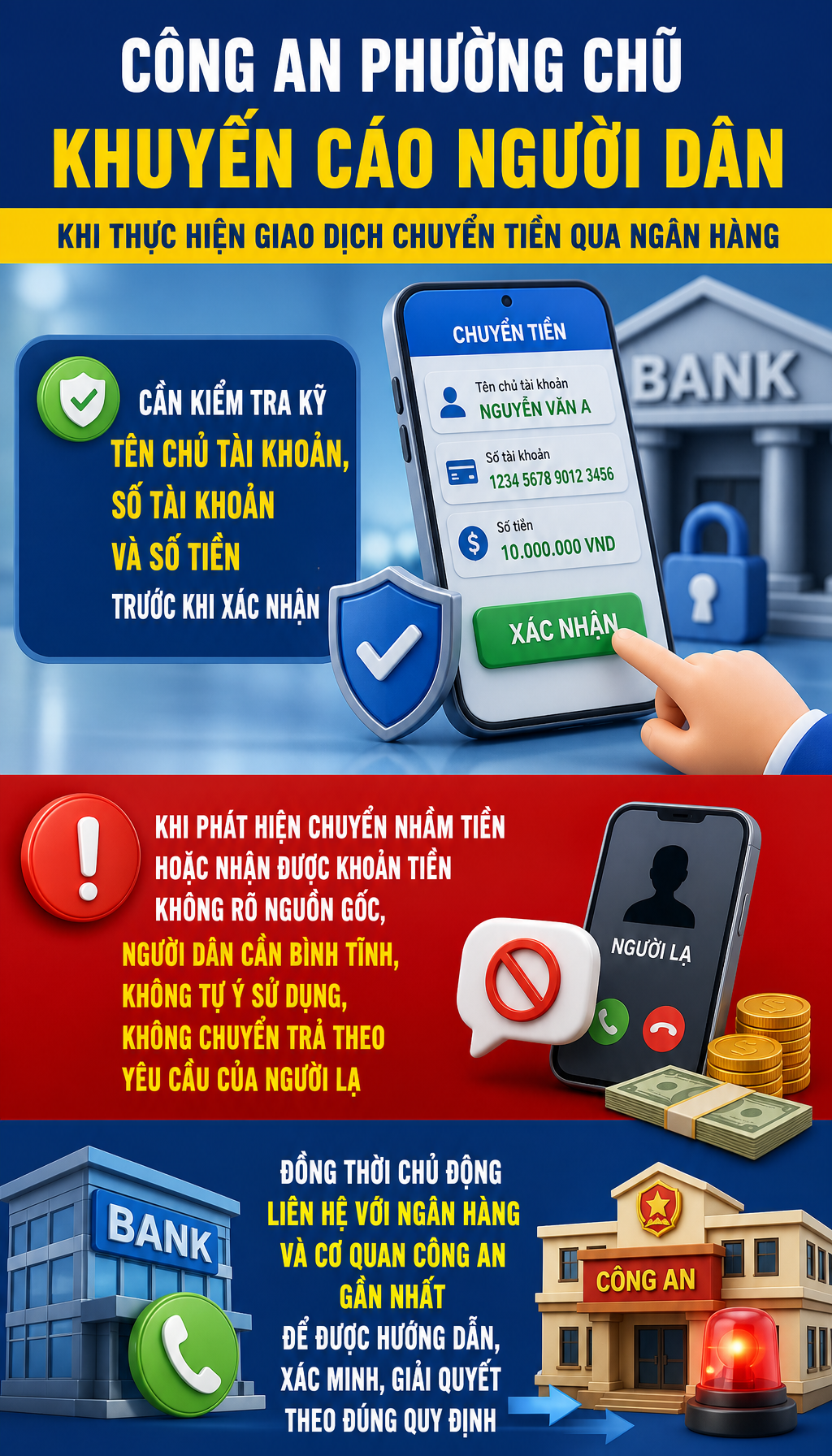 Công an xác minh giao dịch chuyển khoản 243 triệu đồng vào lúc 14 giờ 25 phút - Ảnh 2.