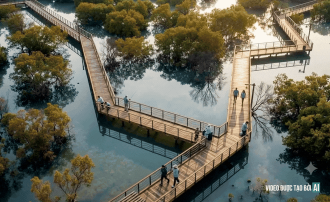 Việt Nam sẽ có công viên câu cá rừng ngập mặn hiếm có trên thế giới, rộng gấp 45 lần sân Mỹ Đình - Ảnh 3.