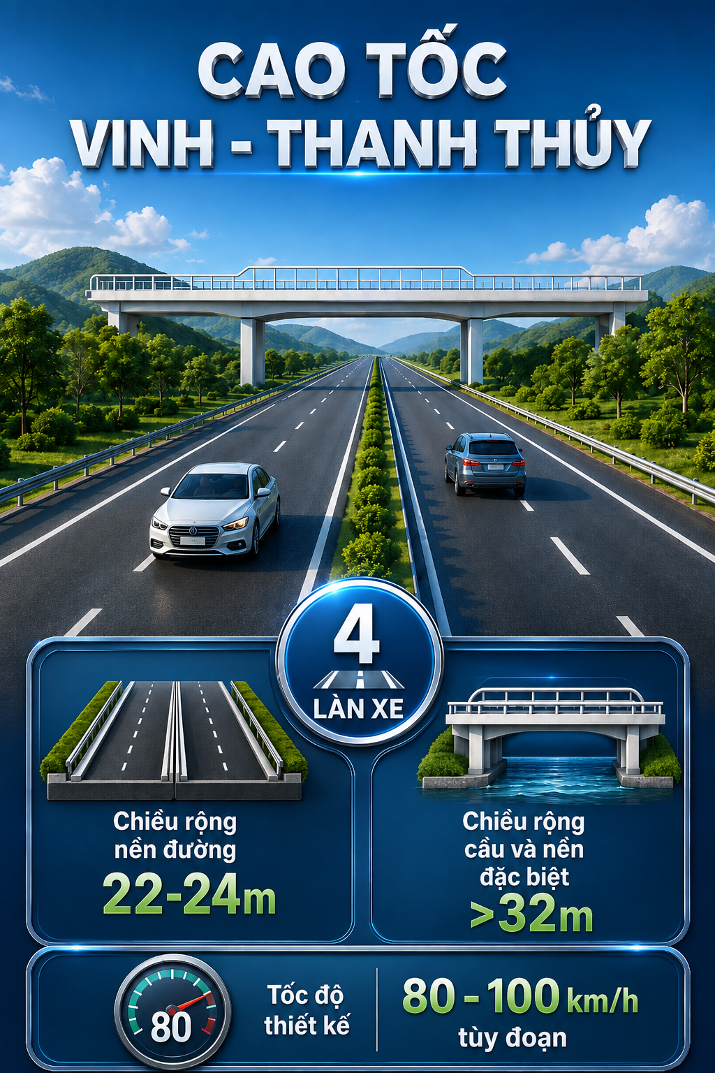Việt Nam sắp có cao tốc 60km kết nối tới nước láng giềng: Liên danh Sơn Hải trúng thầu 5.000 tỷ đồng - Ảnh 1.