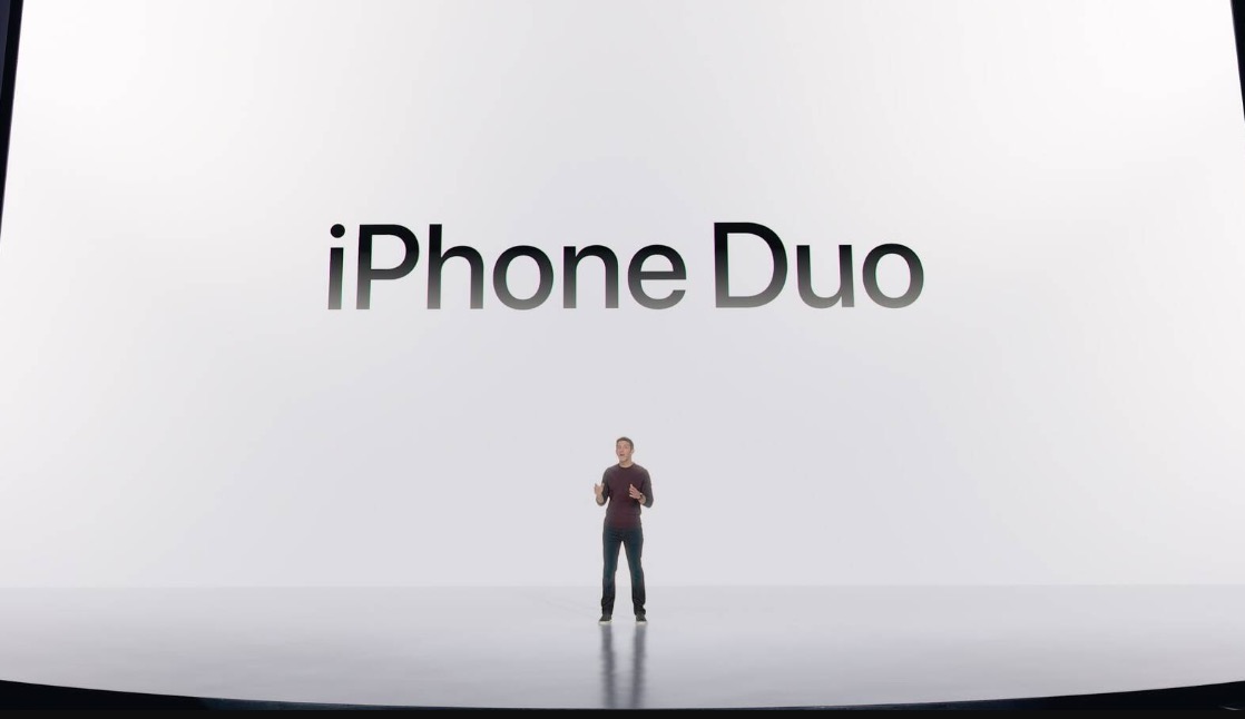 CEO Apple nhận xét về iPhone Duo: Điện thọai gập độc đáo hơn so với các sản phẩm khác - Ảnh 1. CEO Apple nhận xét về iPhone Duo: Điện thọai gập độc đáo hơn so với các sản phẩm khác - Ảnh 1.