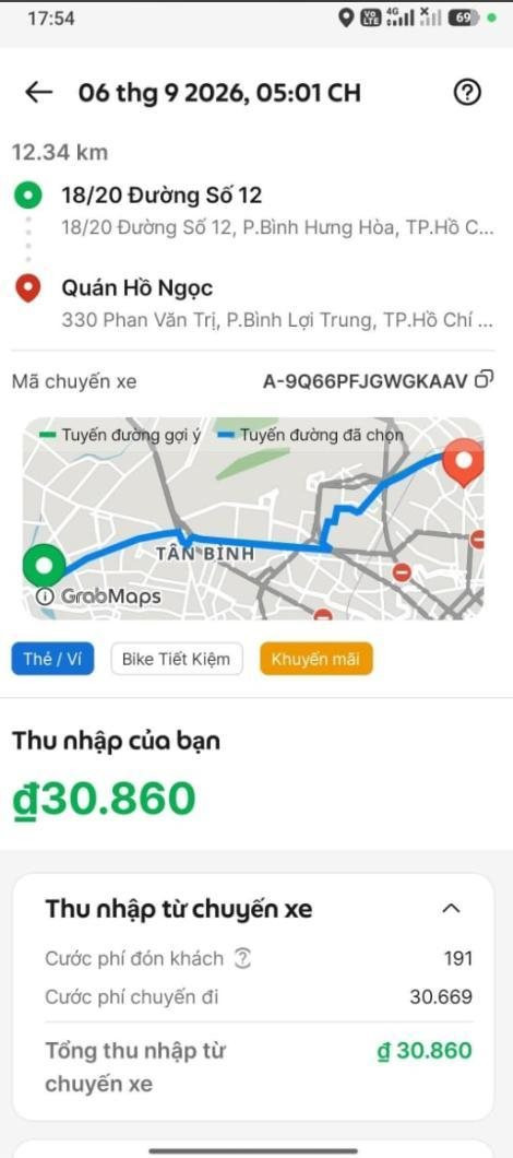 T&agrave;i xế Grab k&ecirc;u gọi tắt app 2 ng&agrave;y 12 v&agrave; 13 / 9 v&igrave; ph&iacute; linh động g&acirc;y tranh c&atilde;i - Ảnh 3.