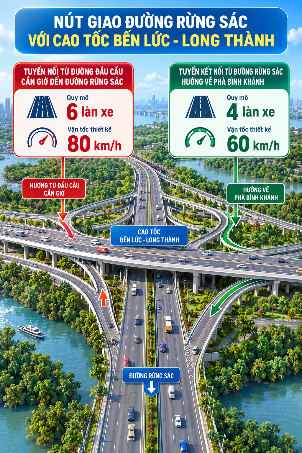 Việt Nam lần đầu tiên có nút giao 3.000 tỷ đồng 'đẳng cấp' như Singapore và Hàn Quốc, do Vingroup xây dựng - Ảnh 3.