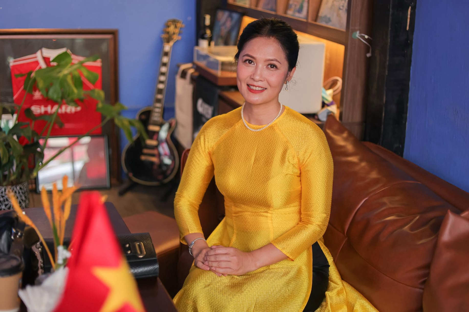 Đinh Thị th&uacute;y H&agrave; mẹ đơn th&acirc;n U50 h&agrave;i hước tuyển chồng sinh năm 1979 - Ảnh 2.