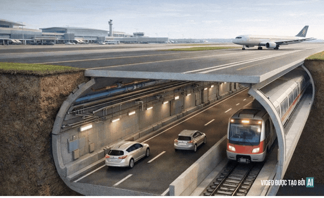 Kiến nghị bất ngờ về siêu hầm ngầm xuyên sân bay dài gần 3km chưa từng có ở Việt Nam, trị giá 10.000 tỷ đồng - Ảnh 4.