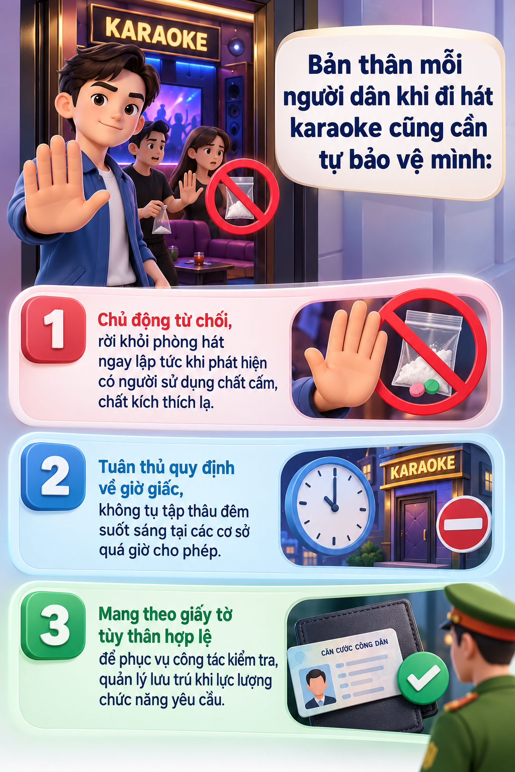 Tất cả người dân khi đi hát karaoke chú ý thông báo mới nhất từ công an - Ảnh 2.