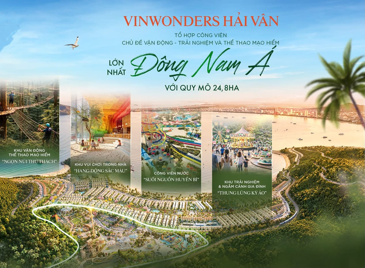 Vingroup xây ‘kỳ quan giải trí' 225ha top đầu Đông Nam Á, nơi núi rừng biển cả tạo thành sân chơi vô tận - Ảnh 1.