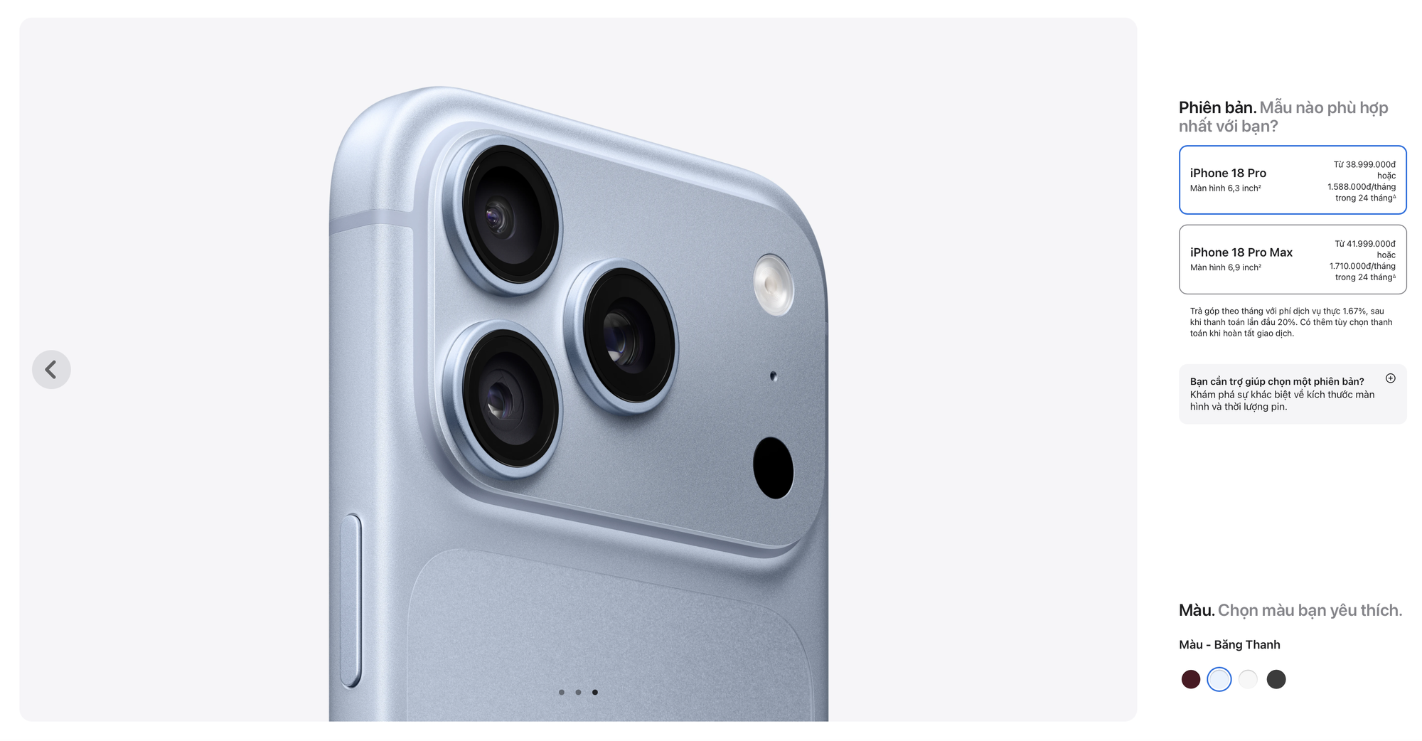 Trên tay iPhone 18 Pro chính hãng Việt Nam màu Xanh Băng Thanh đẹp lạ năm 2026 - Ảnh 10. Trên tay iPhone 18 Pro chính hãng Việt Nam màu Xanh Băng Thanh đẹp lạ năm 2026 - Ảnh 10.