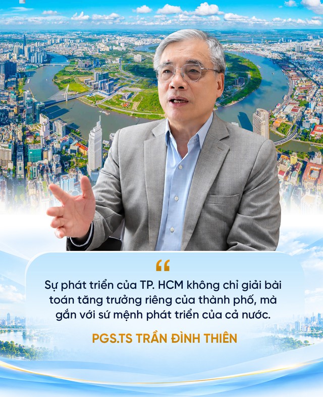 PGS.TS Trần Đ&igrave;nh Thi&ecirc;n: &ldquo;Song kiếm&rdquo; Quy hoạch tổng thể TPHCM tầm nh&igrave;n 100 năm v&agrave; Luật Ph&aacute;t triển đ&ocirc; thị sẽ nh&acirc;n bội sức mạnh, mở ra si&ecirc;u cơ hội tăng trưởng cho tương lai TP.HCM - Ảnh 2.