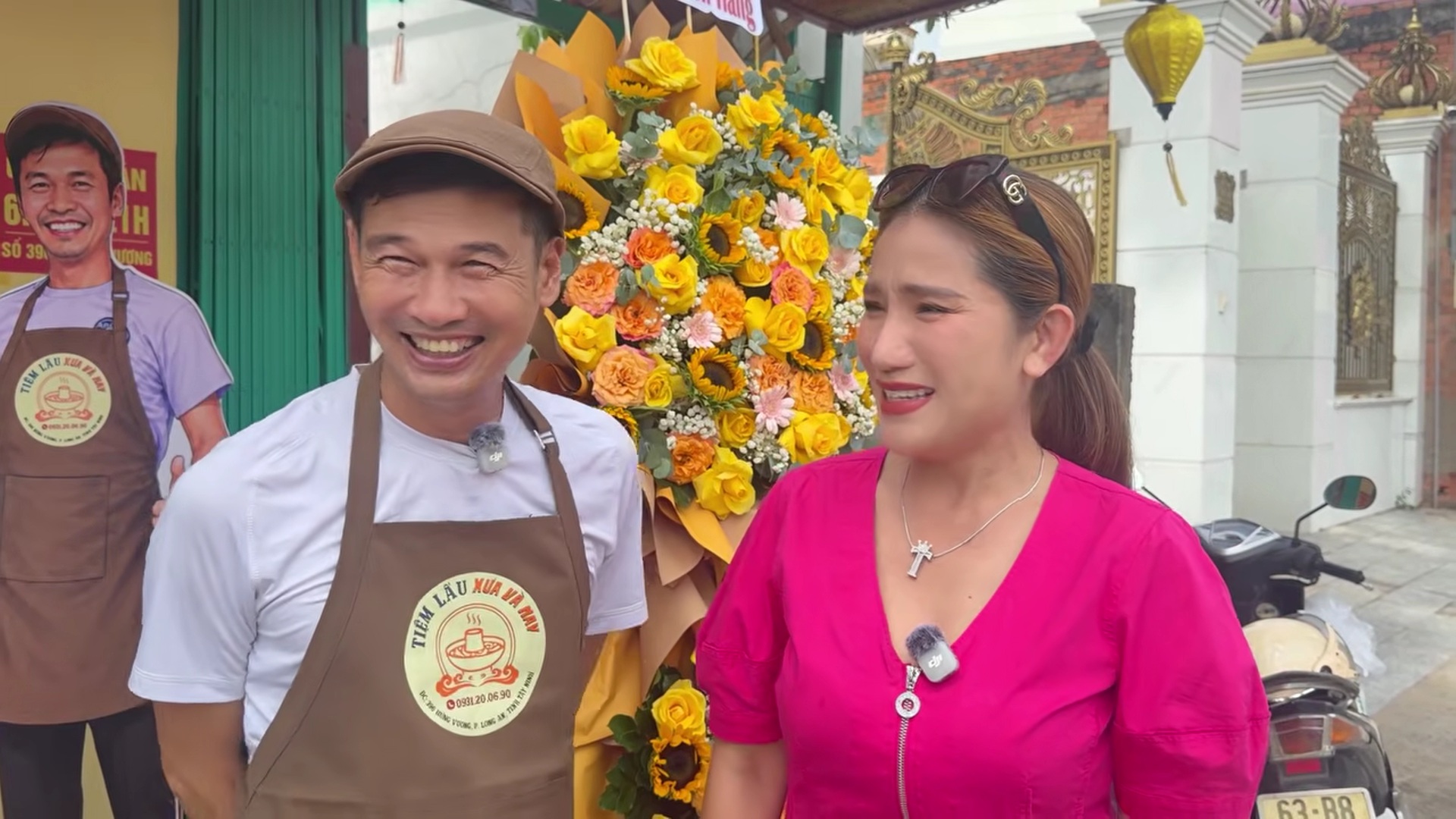 Nam diễn vi&ecirc;n bỏ TP.HCM về qu&ecirc; với vợ k&eacute;m 26 tuổi, giờ mở hẳn nh&agrave; h&agrave;ng - Ảnh 1.