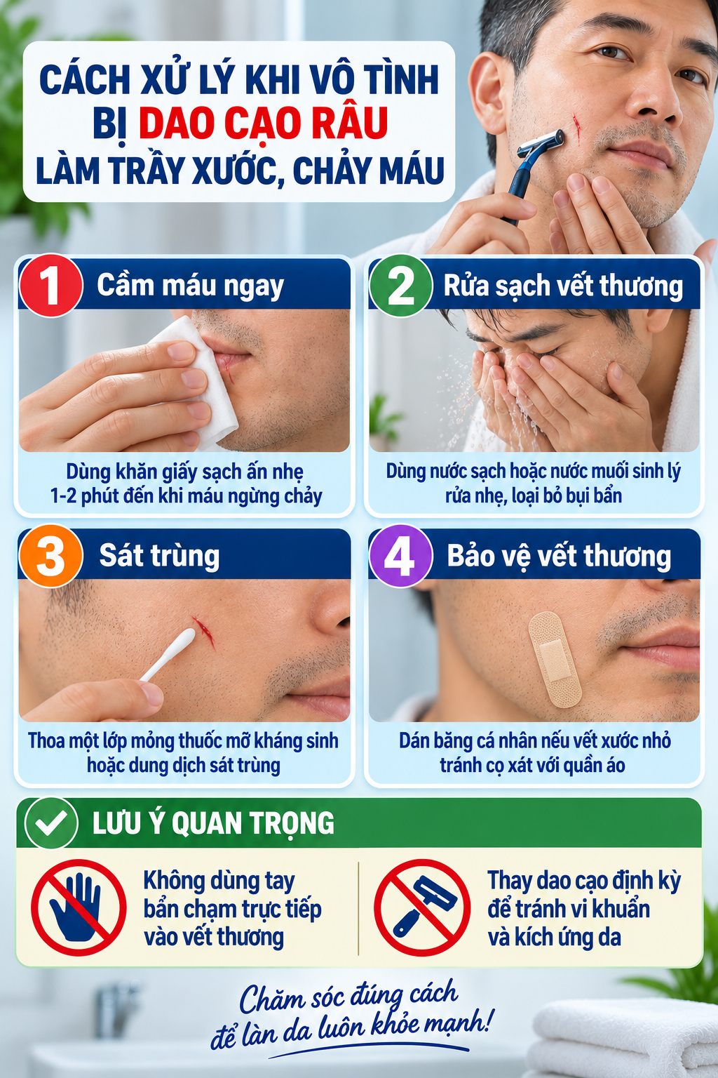Lời khuy&ecirc;n bảo quản dao cạo r&acirc;u: Rửa sạch kh&ocirc;ng đủ để bảo vệ lưỡi dao - Ảnh 2.