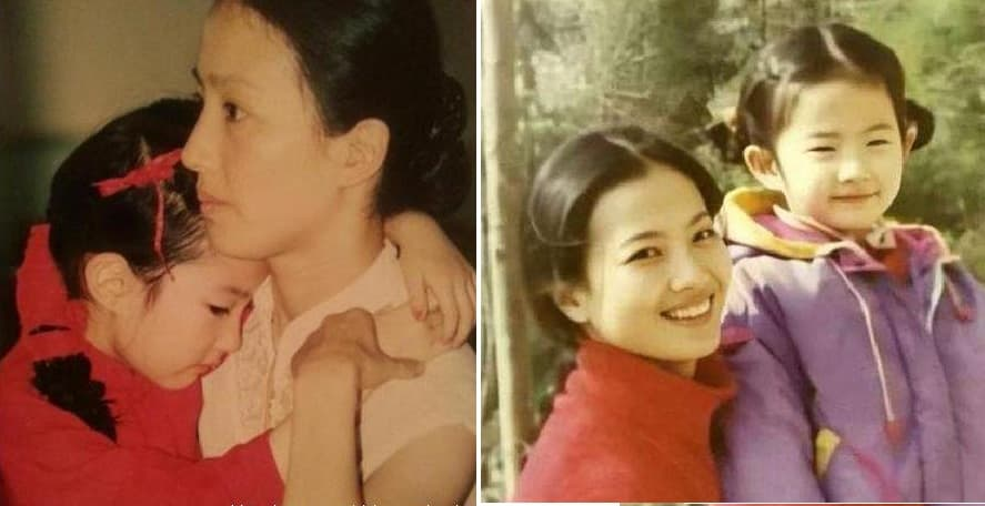 Có mẹ xinh đẹp như Lưu Hiểu Lợi , Lưu Diệc Phi thành đại mỹ nhân không có gì lạ - Ảnh 5. Có mẹ xinh đẹp như Lưu Hiểu Lợi , Lưu Diệc Phi thành đại mỹ nhân không có gì lạ - Ảnh 5.