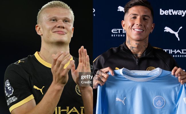 Haaland chờ đón Enzo Fernández gia nhập Man City: Phản ứng hài hước của Thánh meme - Ảnh 2. Haaland chờ đón Enzo Fernández gia nhập Man City: Phản ứng hài hước của Thánh meme - Ảnh 2.