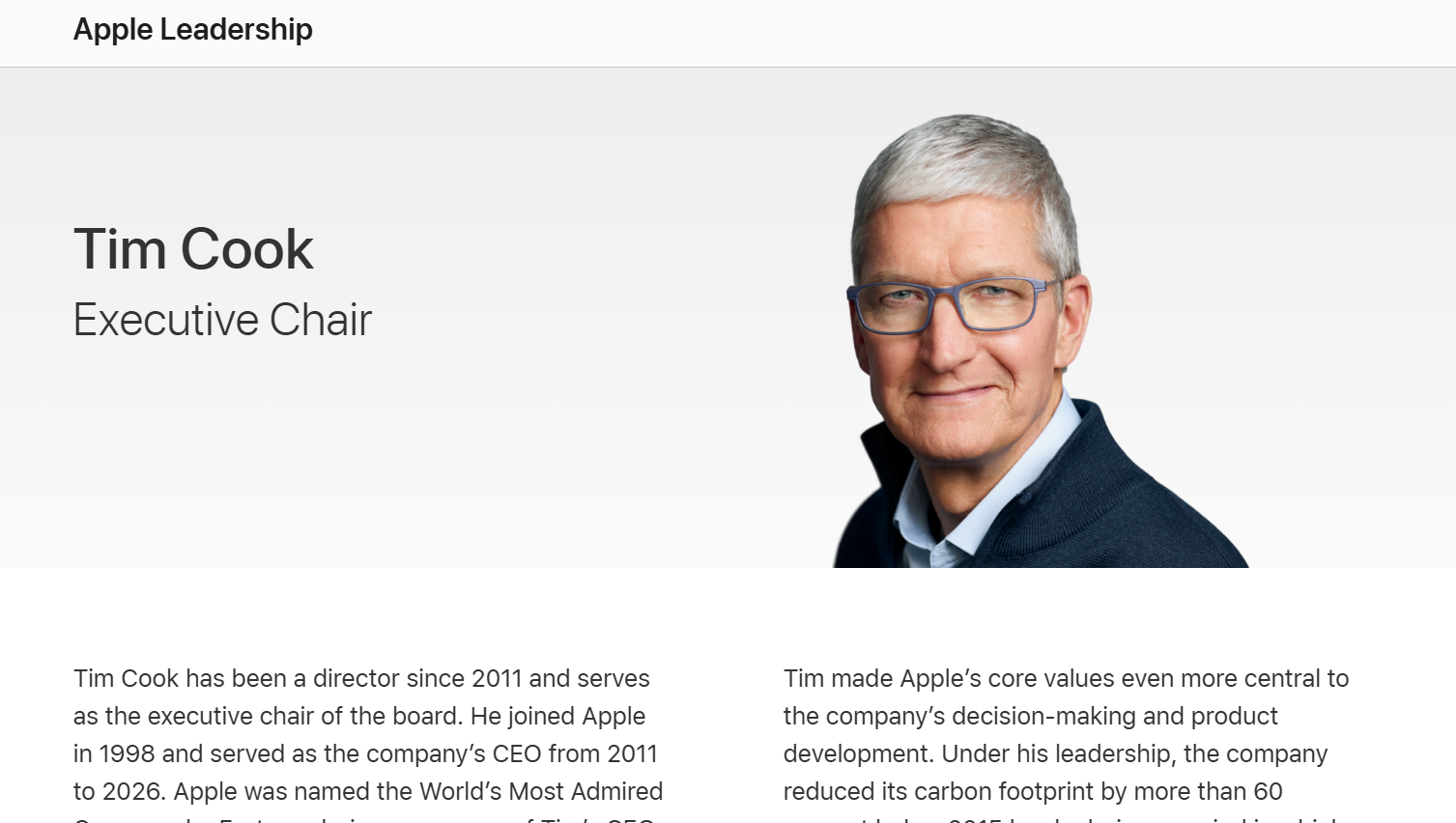 Tim Cook nhận vị tr&iacute; mới tại Apple v&agrave; h&igrave;nh ảnh g&acirc;y sốt tr&ecirc;n mạng x&atilde; hội - Ảnh 2.