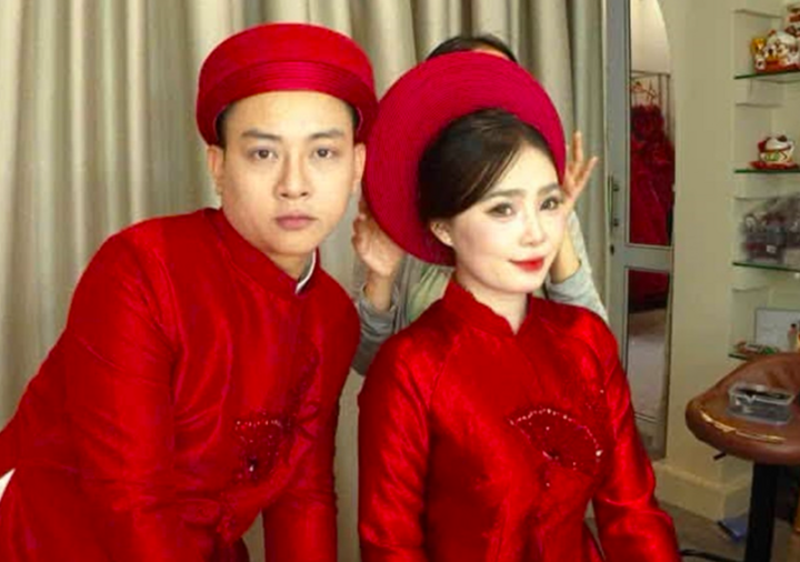 Hậu trường ảnh cưới của H&ograve;ai L&acirc;m v&agrave; Ngọc Trinh tại Vĩnh Long  - Ảnh 3.