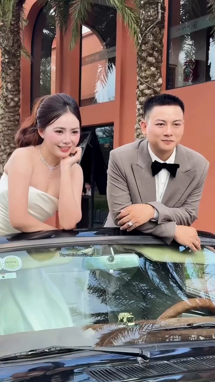 Hậu trường ảnh cưới của H&ograve;ai L&acirc;m v&agrave; Ngọc Trinh tại Vĩnh Long  - Ảnh 1.