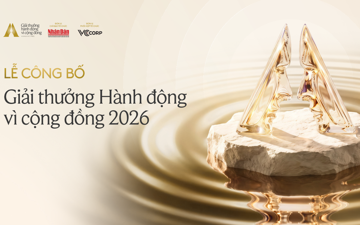 Chính thức công bố Giải thưởng Hành động vì cộng đồng Human Act Prize 2026