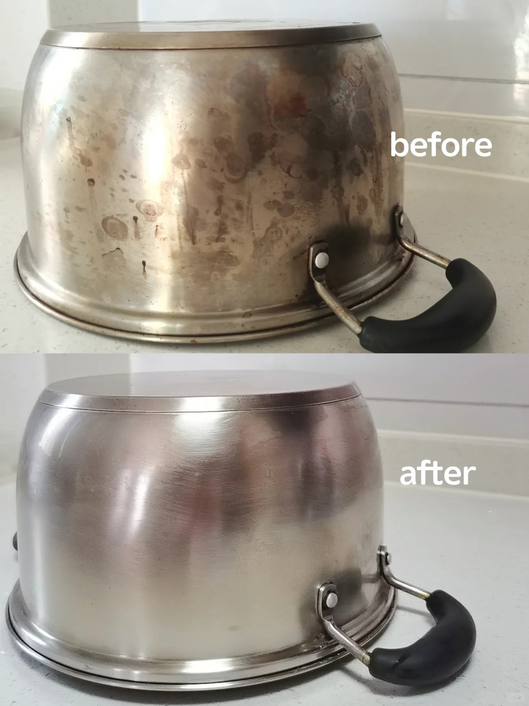 B&iacute; quyết l&agrave;m sạch nồi inox 20 năm vẫn s&aacute;ng b&oacute;ng như mới - Ảnh 8.