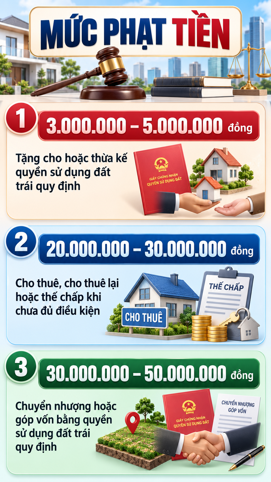 Tất cả người dân có sổ đỏ chú ý quy định phạt đến 50 triệu đồng - Ảnh 2.
