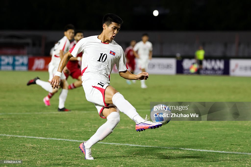 Asiad: U23 Triều Tiên tạo cú sốc lớn, khiến ứng viên vô địch bị loại ngay từ vòng bảng - Ảnh 1. Asiad: U23 Triều Tiên tạo cú sốc lớn, khiến ứng viên vô địch bị loại ngay từ vòng bảng - Ảnh 1.