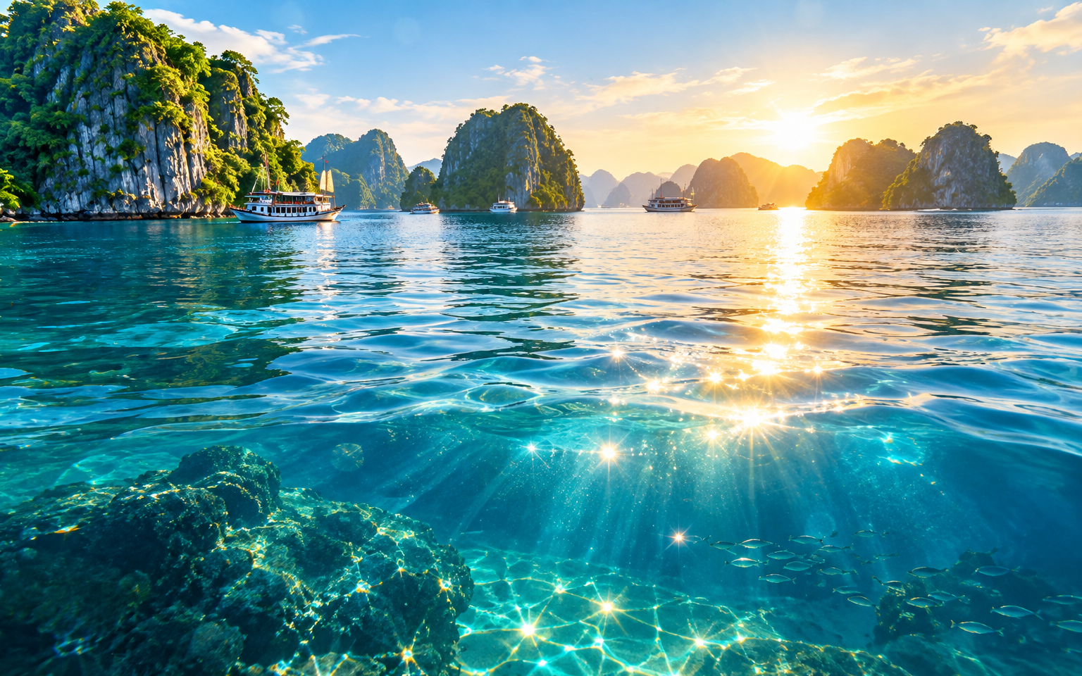 Quảng Ninh giấu một "kho báu" dưới biển, những ánh lấp lánh được tạo nên từ cuộc thử thách sinh mệnh