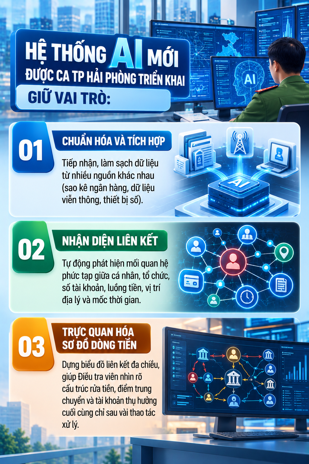 Tất cả người dân có tài khoản ngân hàng chú ý công an sẽ điều tra các giao dịch chuyển tiền bằng công cụ này - Ảnh 1.