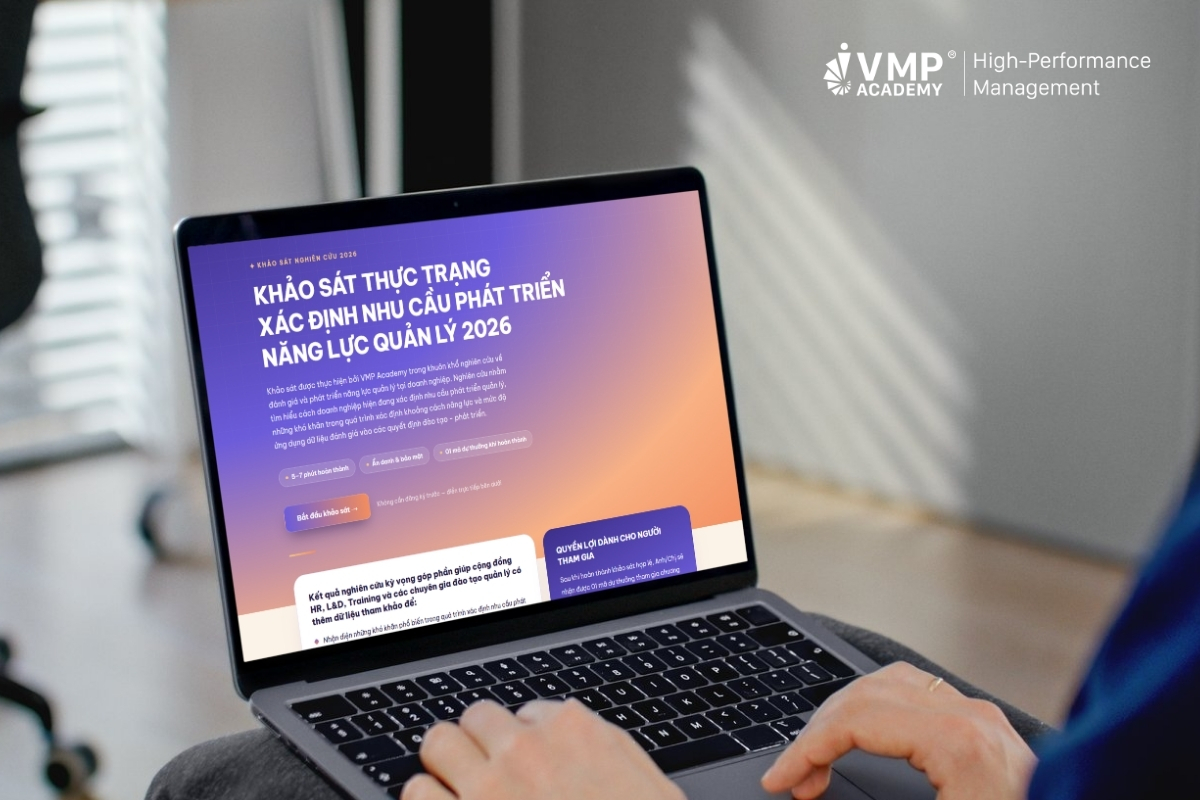 VMP Academy sắp ra mắt hệ thống VAC giúp đánh giá chính xác năng lực quản lý thông qua hành vi cụ thể - Ảnh 1. VMP Academy sắp ra mắt hệ thống VAC giúp đánh giá chính xác năng lực quản lý thông qua hành vi cụ thể - Ảnh 1.