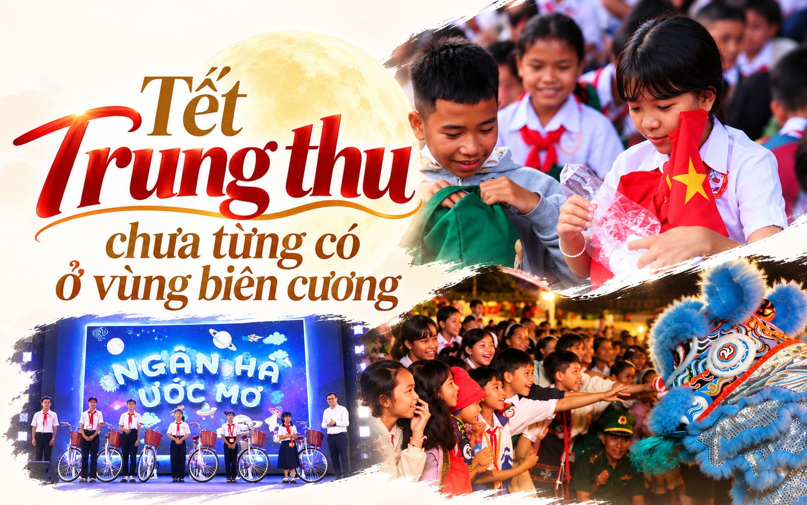 Tết Trung thu chưa từng có ở vùng biên giới giáp Lào: Hàng nghìn người hợp sức làm điều đặc biệt cho 1.700 trẻ em