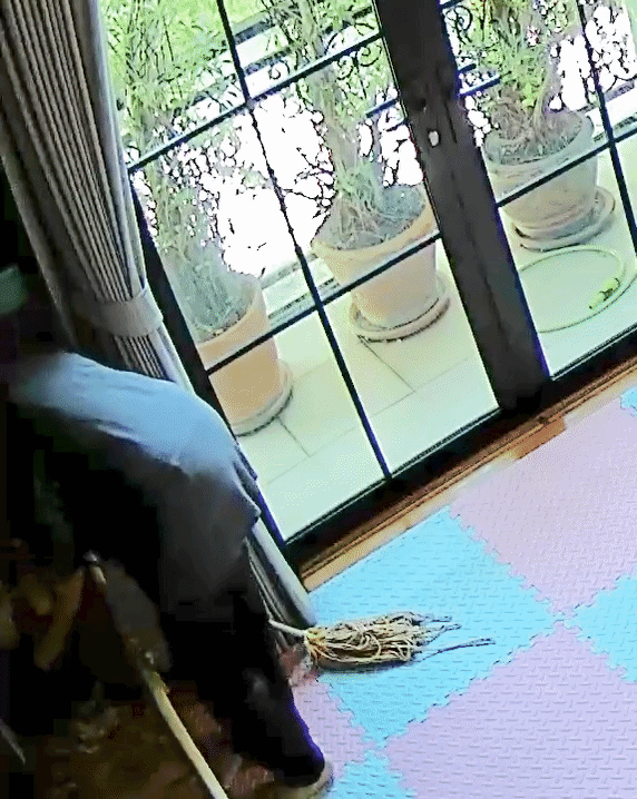 Cho cháu uống sữa, bà thấy có mùi lạ, xem lại camera thì bàng hoàng với hành vi của người giúp việc - Ảnh 2.
