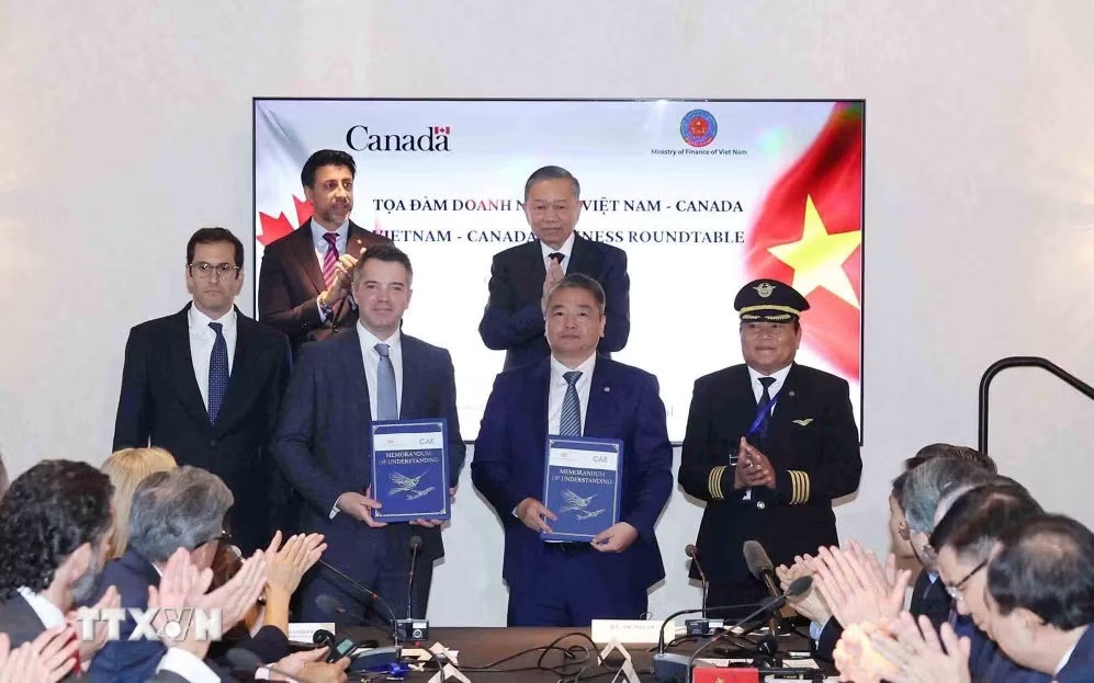 Tổng Bí thư, Chủ tịch nước chứng kiến Việt Nam ký thỏa thuận với Canada ở lĩnh vực góp hơn 17 tỷ USD cho GDP