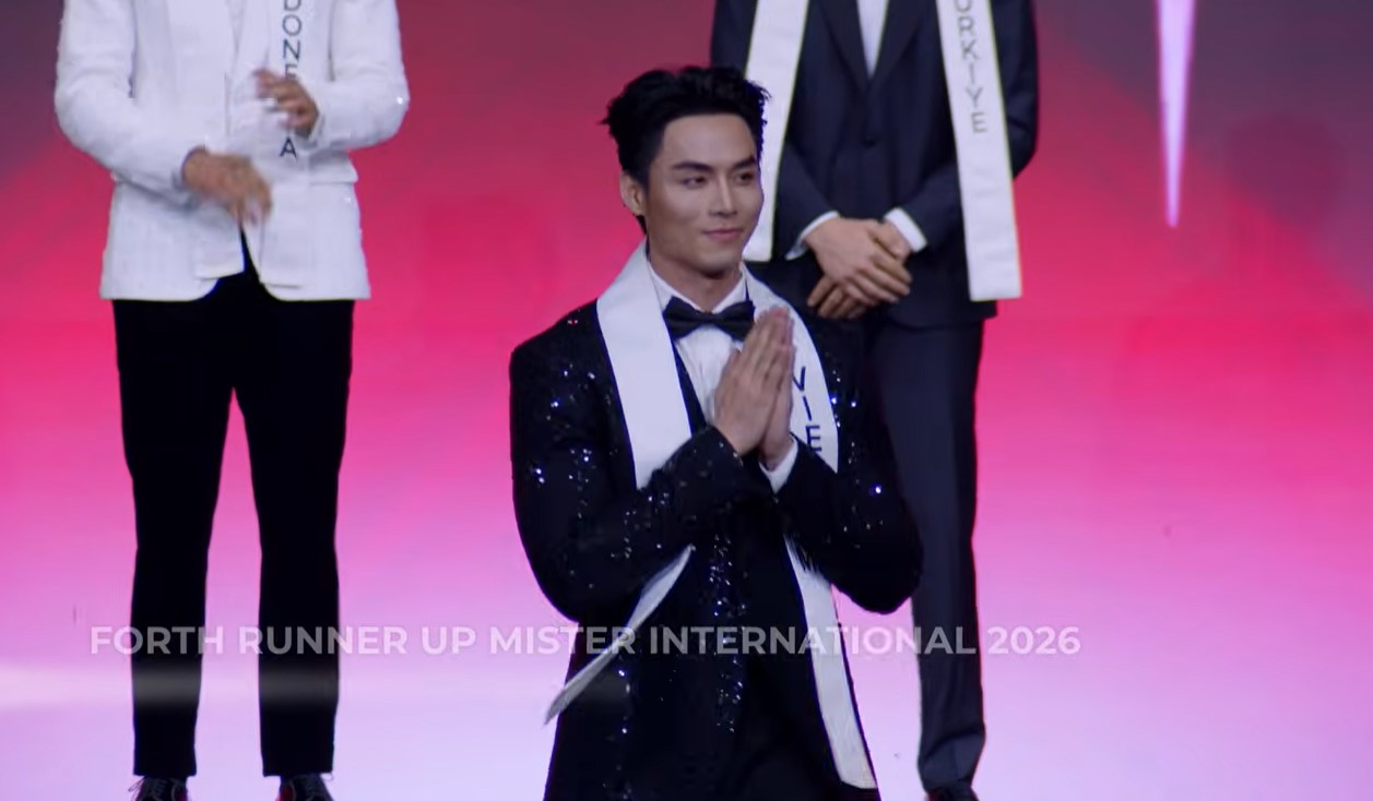 Nguyễn Vũ Linh gi&agrave;nh &Aacute; vương 4 Mister International 2026 - Ảnh 4.