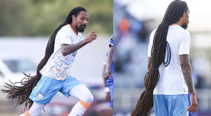 M&aacute;i t&oacute;c d&agrave;i của Aedan Scipio g&acirc;y thẻ đỏ tại trận đấu CONCACAF 2026 - Ảnh 1.
