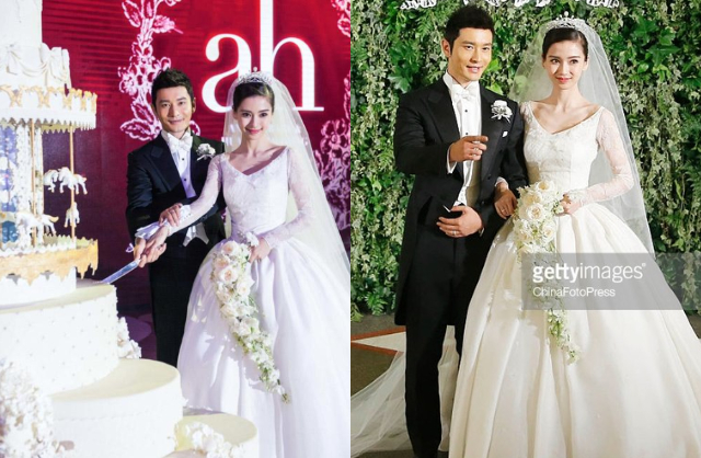 Lời nguyền đ&aacute;m cưới Angelababy - Huỳnh Hiểu Minh v&agrave; những cặp đ&ocirc;i tan vỡ - Ảnh 1.