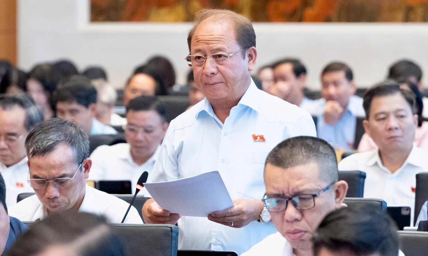 ĐBQH đề xuất tr&aacute;ch nhiệm nh&agrave; cung cấp trong x&aacute;c thực sinh trắc học AI năm 2026 - Ảnh 1.