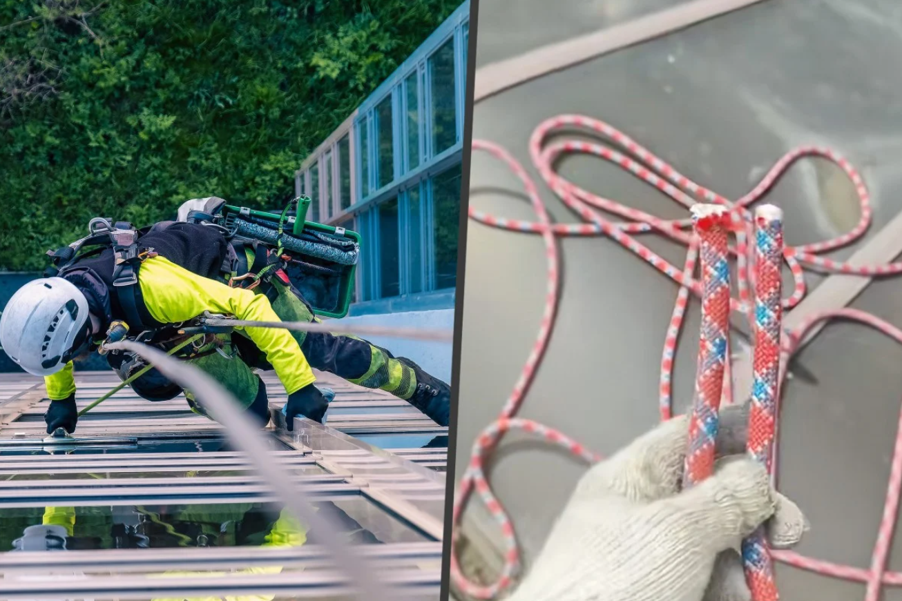 Cụ gi&agrave; bị chỉ tr&iacute;ch v&igrave; cắt d&acirc;y an to&agrave;n của c&ocirc;ng nh&acirc;n để phơi quần &aacute;o - Ảnh 1.